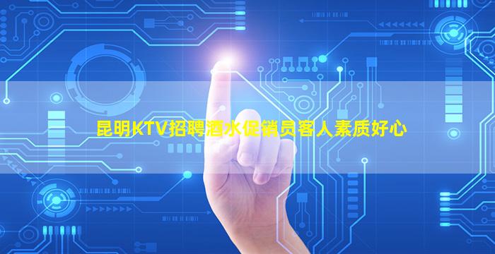 昆明KTV招聘酒水促销员客人素质好心